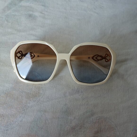Vacay vacation uv sunglass eyewear off-white frame - Picture 1 of 15